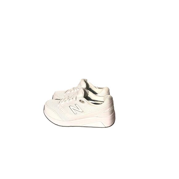 New Balance Marchi White Sneakers Size 5.5 - Picture 3 of 15